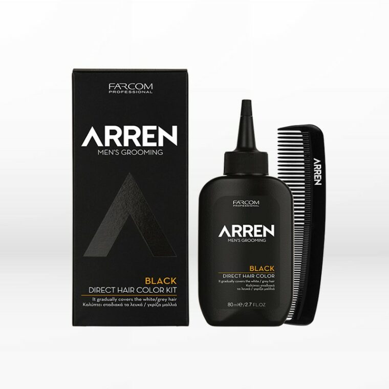 farcom-arren-direct-hair-color-kit-black-80ml
